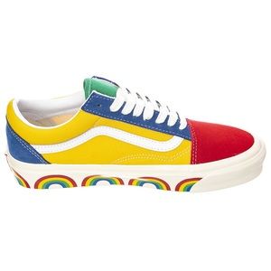 🆕 Rare Vans Colorful old skool 36 DX rainbow sneakers shoes